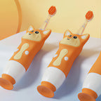 Brush Forest Fox Kids Electric Toothbrush with LED Light & Timer